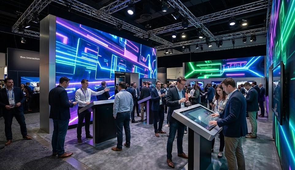 Guia Digital Signage para Eventos: Estratégias e Tendências 2026