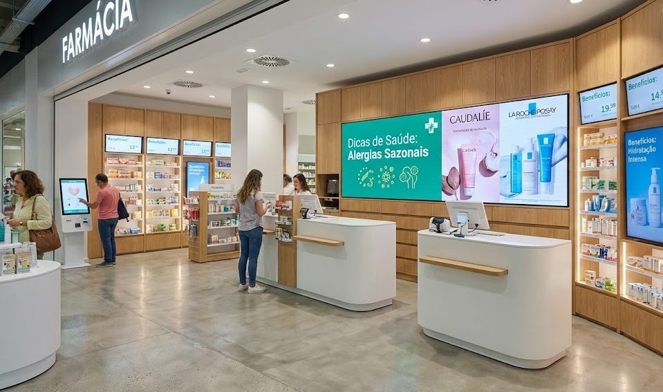 Digital Signage para Farmácias em Portugal: Guia Estratégico 2026