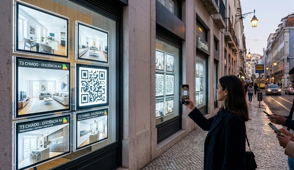Folha de Montra Imobiliária: O Guia Definitivo para Vitrines de Alta Conversão em 2026