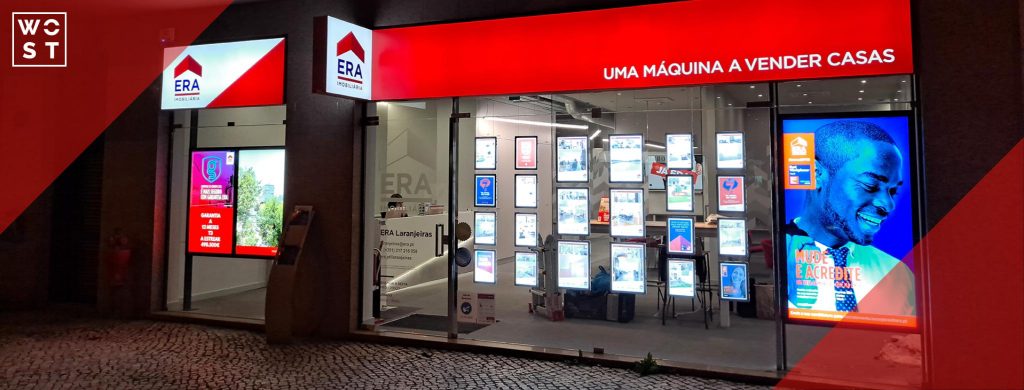 WOST e ERA Laranjeiras: Digitalização e Montras Digitais(Case Study)