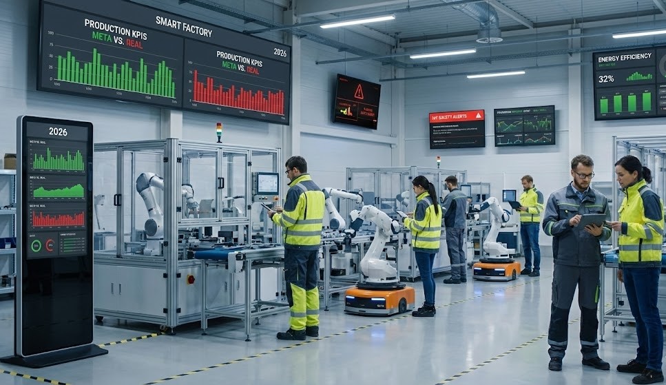 Digital Signage em 2026: Versatilidade, Dados e Impacto no Mercado