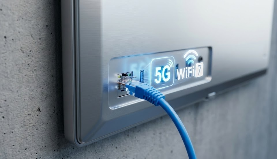 Conectividade em Digital Signage: Deve Escolher WiFi, 5G ou Ethernet?