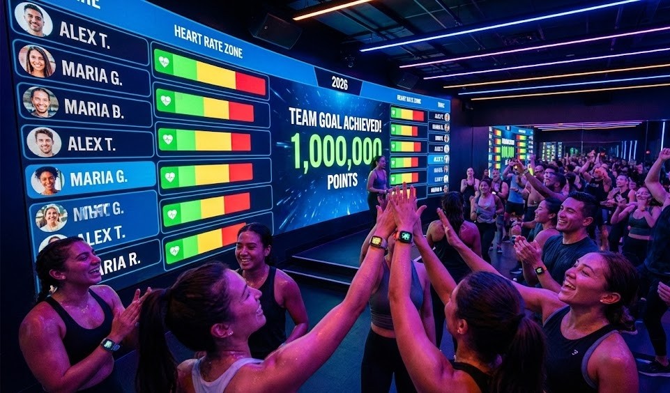 Ecrãs Digitais para Ginásios: O Guia de Motivação e Retenção (2026)
