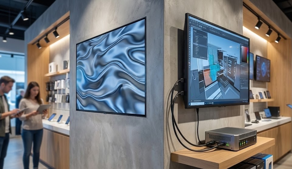 SoC vs. Media Player Externo: Qual a Melhor Escolha para Digital Signage em 2026?